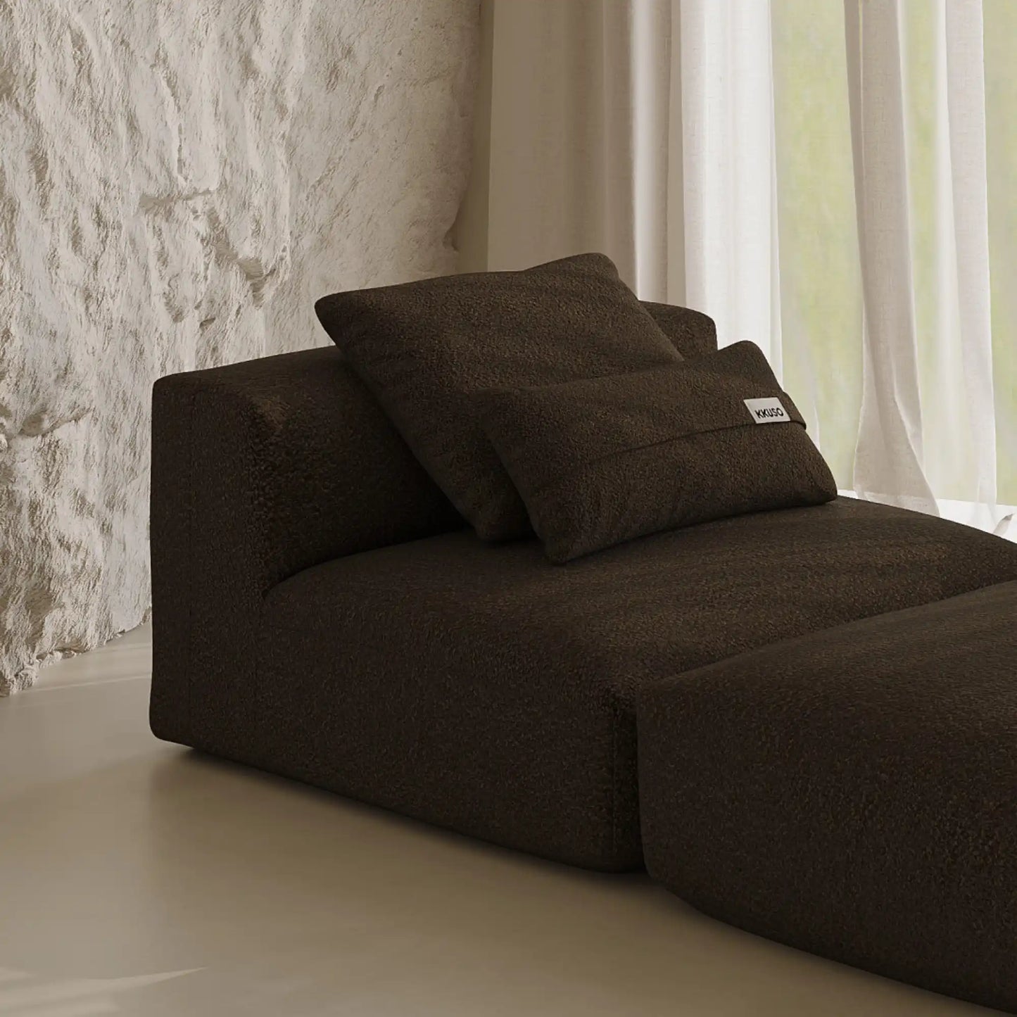 MOMO SET 7 - TEDDY FLEECE CHOCOLATE