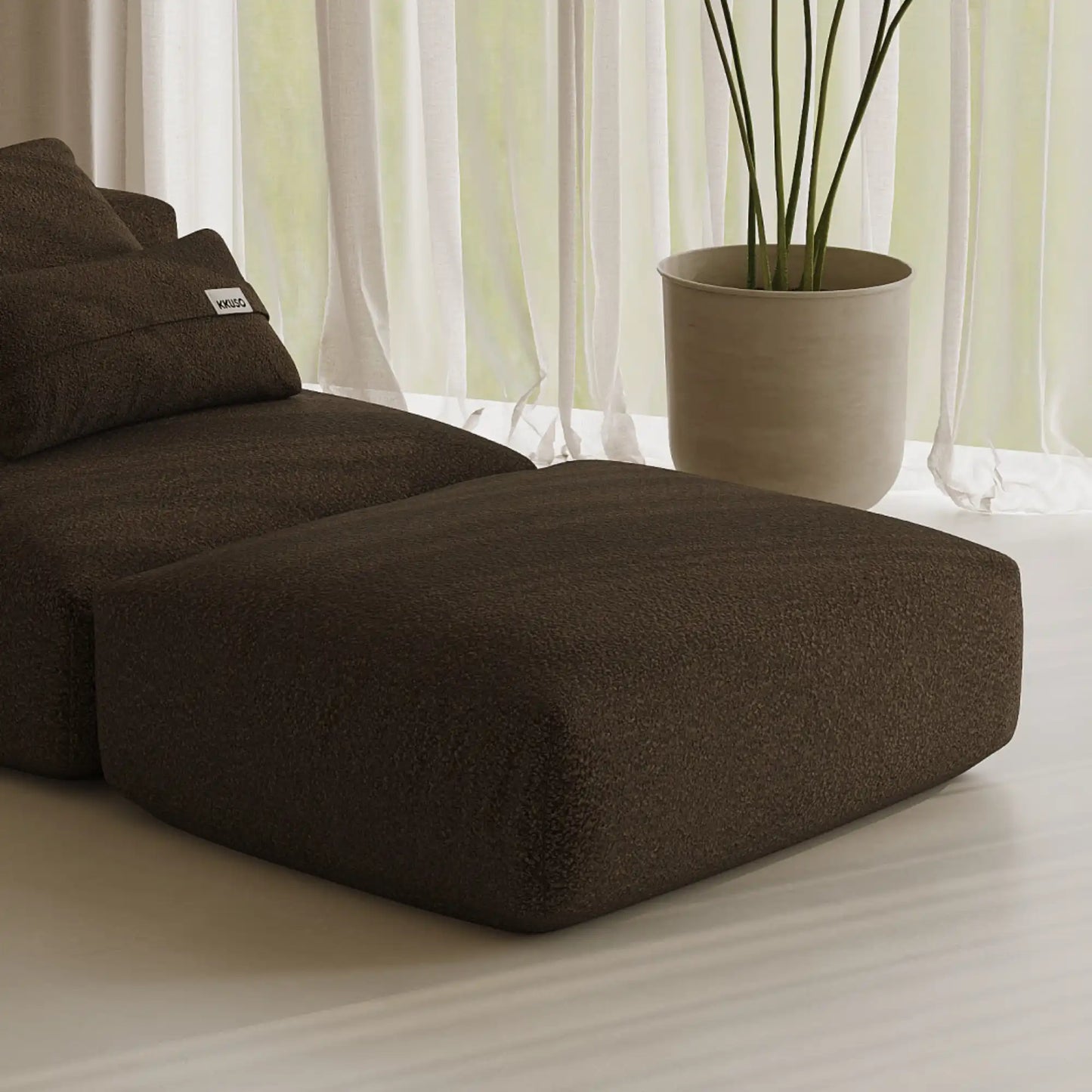 MOMO SET 7 - TEDDY FLEECE CHOCOLATE