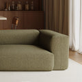 MOMO CORNER LEFT - TEDDY FLEECE DARK OLIVE