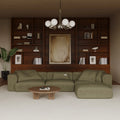 MOMO SET 6 - TEDDY FLEECE DARK OLIVE