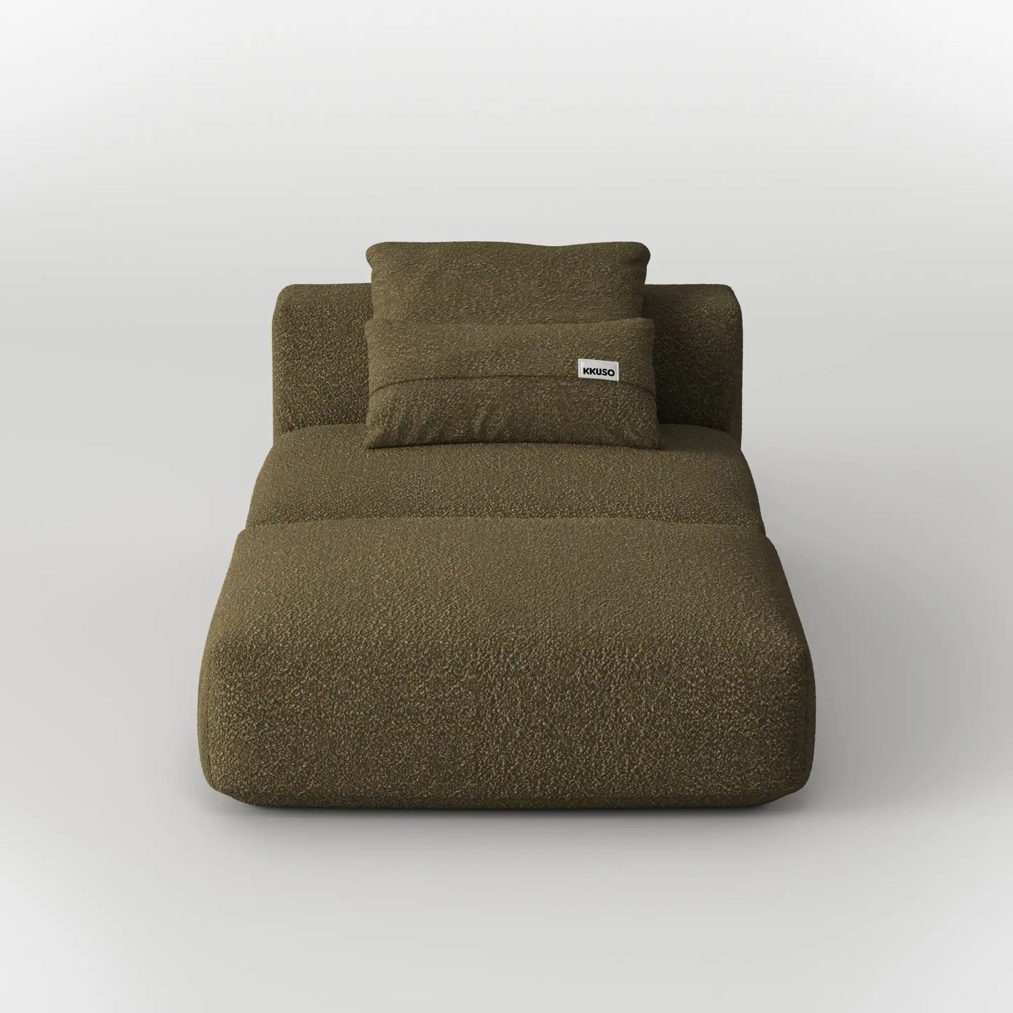 MOMO SET 7 - TEDDY FLEECE DARK OLIVE