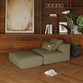 MOMO SET 7 - TEDDY FLEECE DARK OLIVE