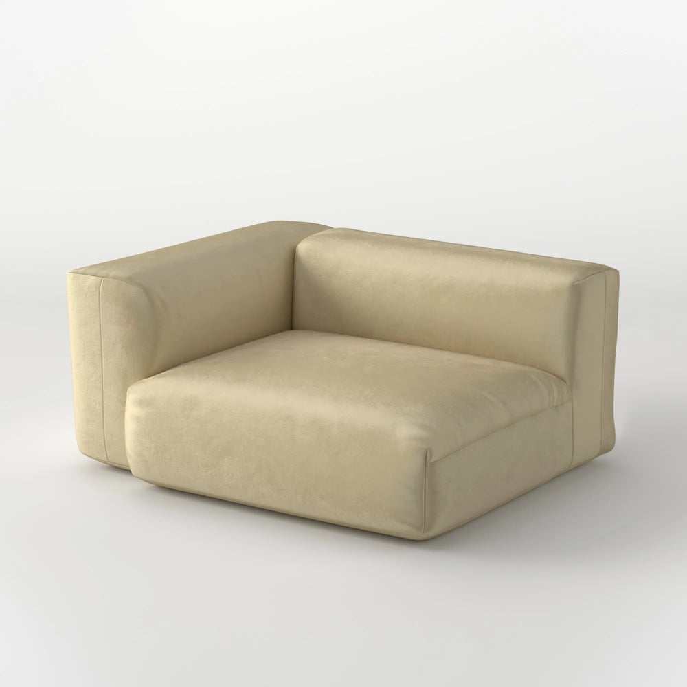 MOMO MODULAR SOFA CORNER RIGHT - VELVET