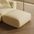 MOMO OTTOMAN - VELVET CHAMPAGNE
