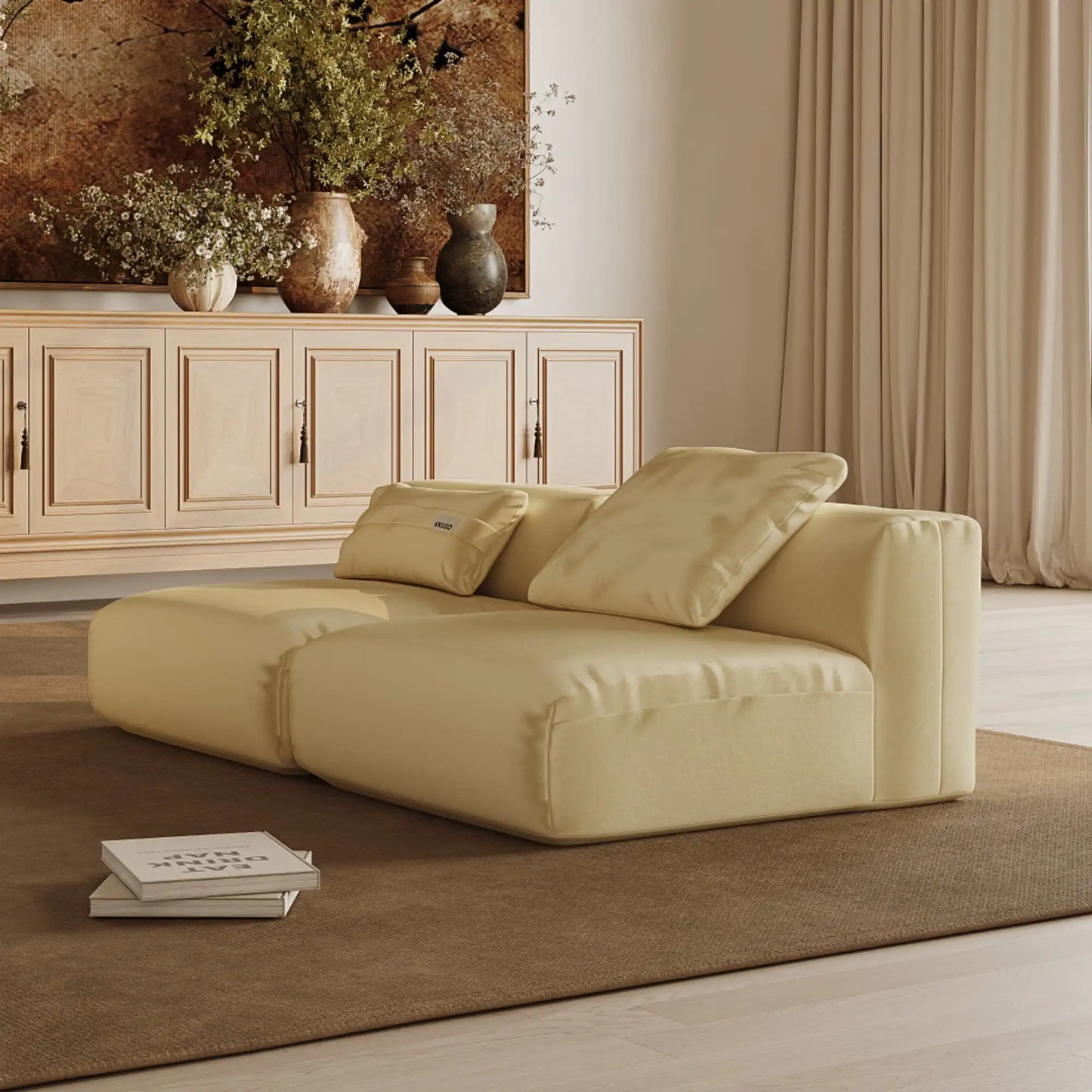 MOMO SET 3 - VELVET CHAMPAGNE