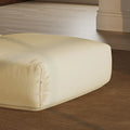 MOMO OTTOMAN - VELVET CHAMPAGNE