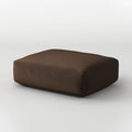MOMO OTTOMAN - VELVET DARK CHOCOLATE