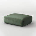 MOMO OTTOMAN - VELVET DEEP OLIVE