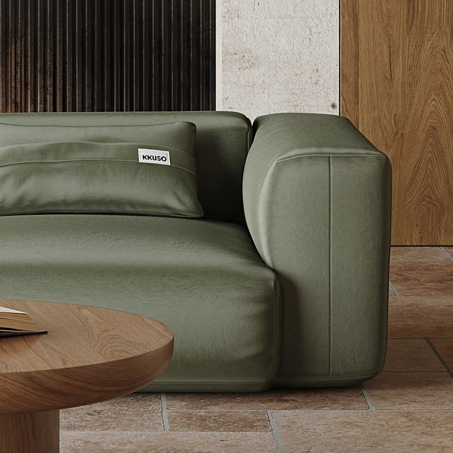 MOMO SET 1 - VELVET DEEP OLIVE