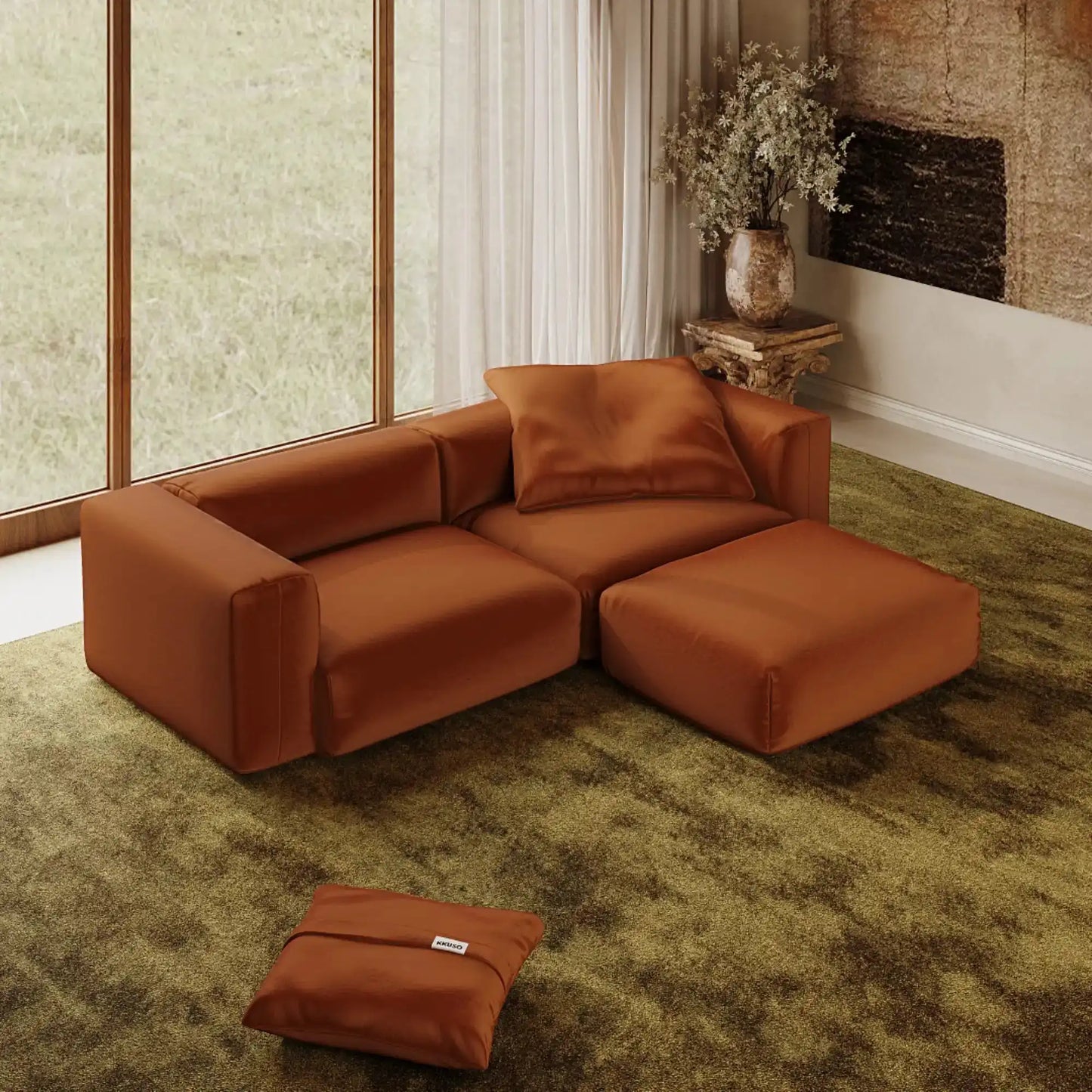 MOMO SET 1 - VELVET FLAME ORANGE