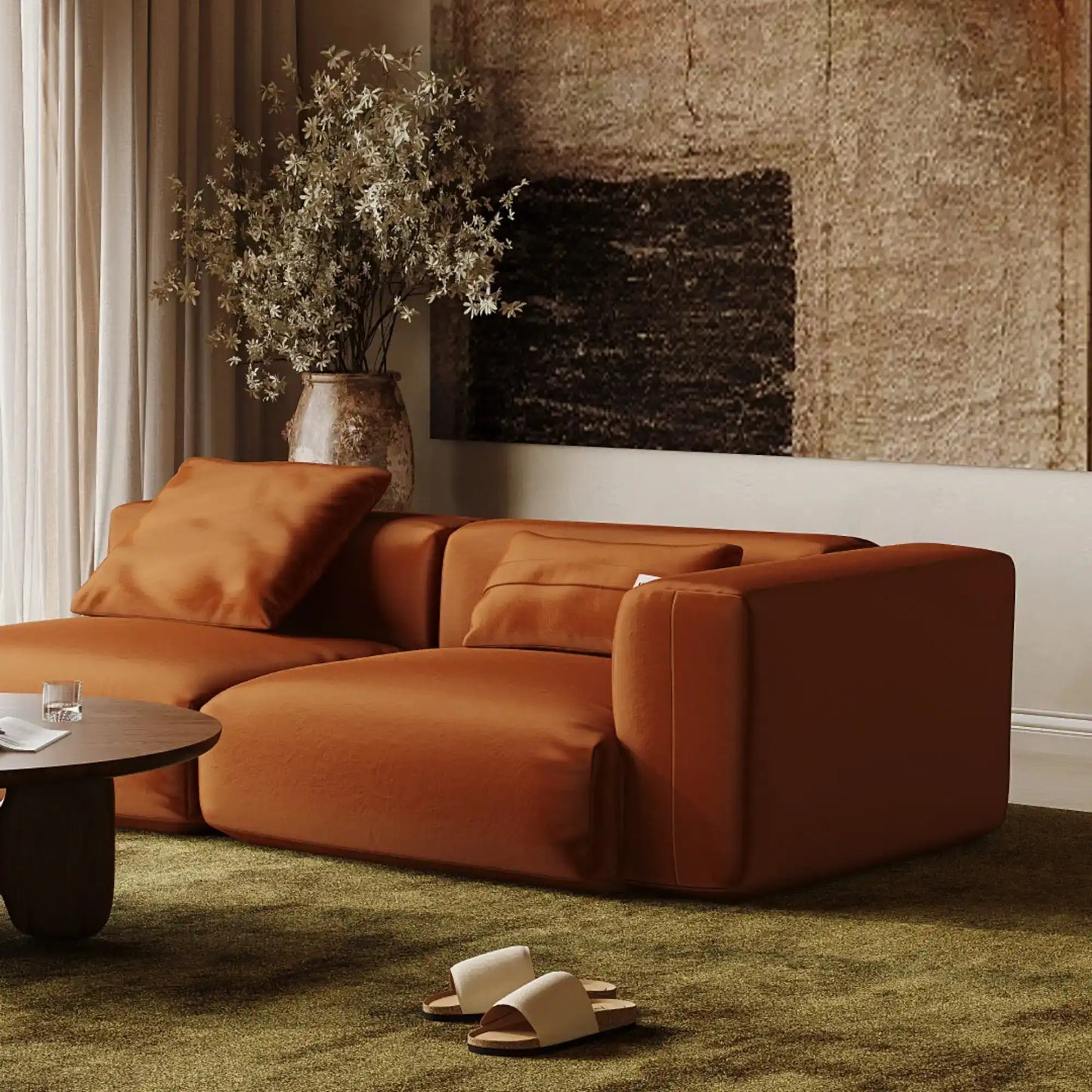 MOMO SET 3 - VELVET FLAME ORANGE