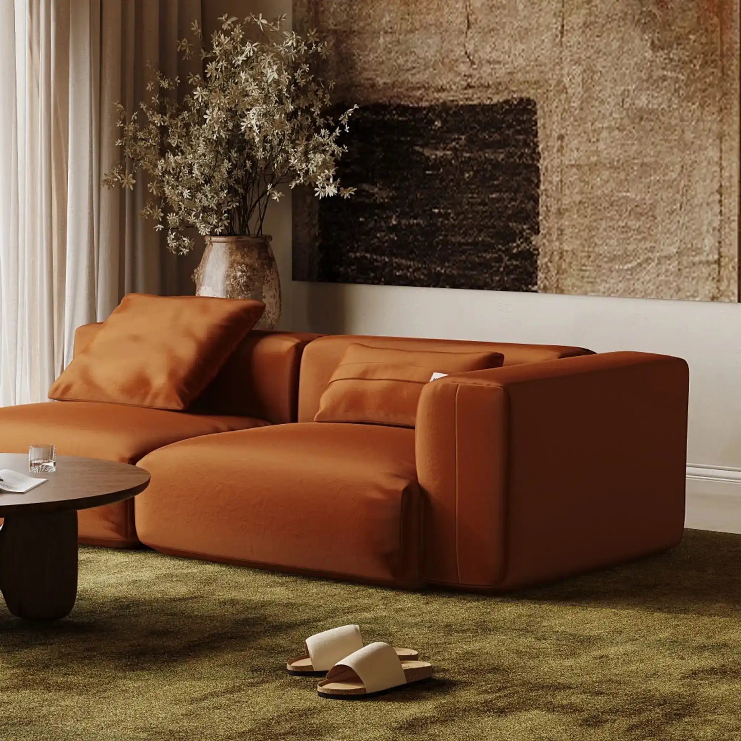 MOMO SET 4 - VELVET FLAME ORANGE