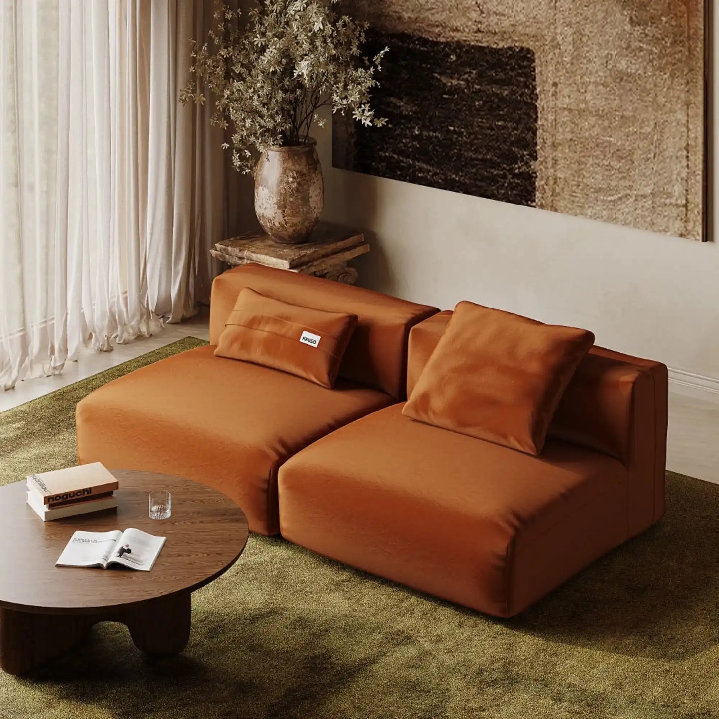 MOMO SET 4 - VELVET FLAME ORANGE