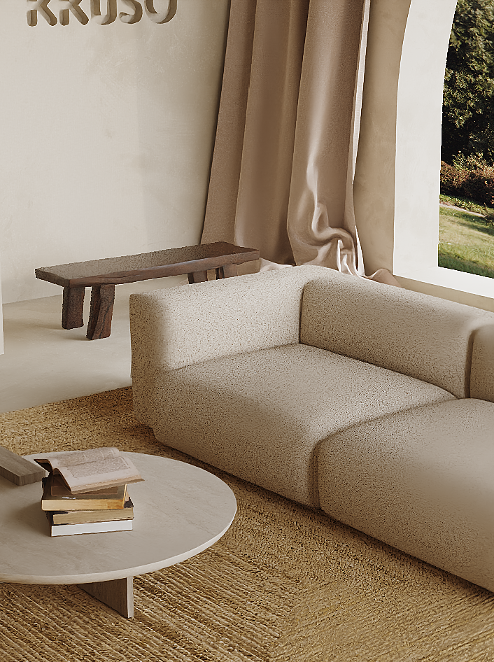 MOMO MODULAR SOFA SET 6 - BOUCLE