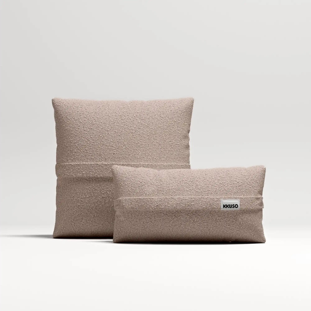 MOMO PILLOW - BOUCLE PEACH PINK SET 1