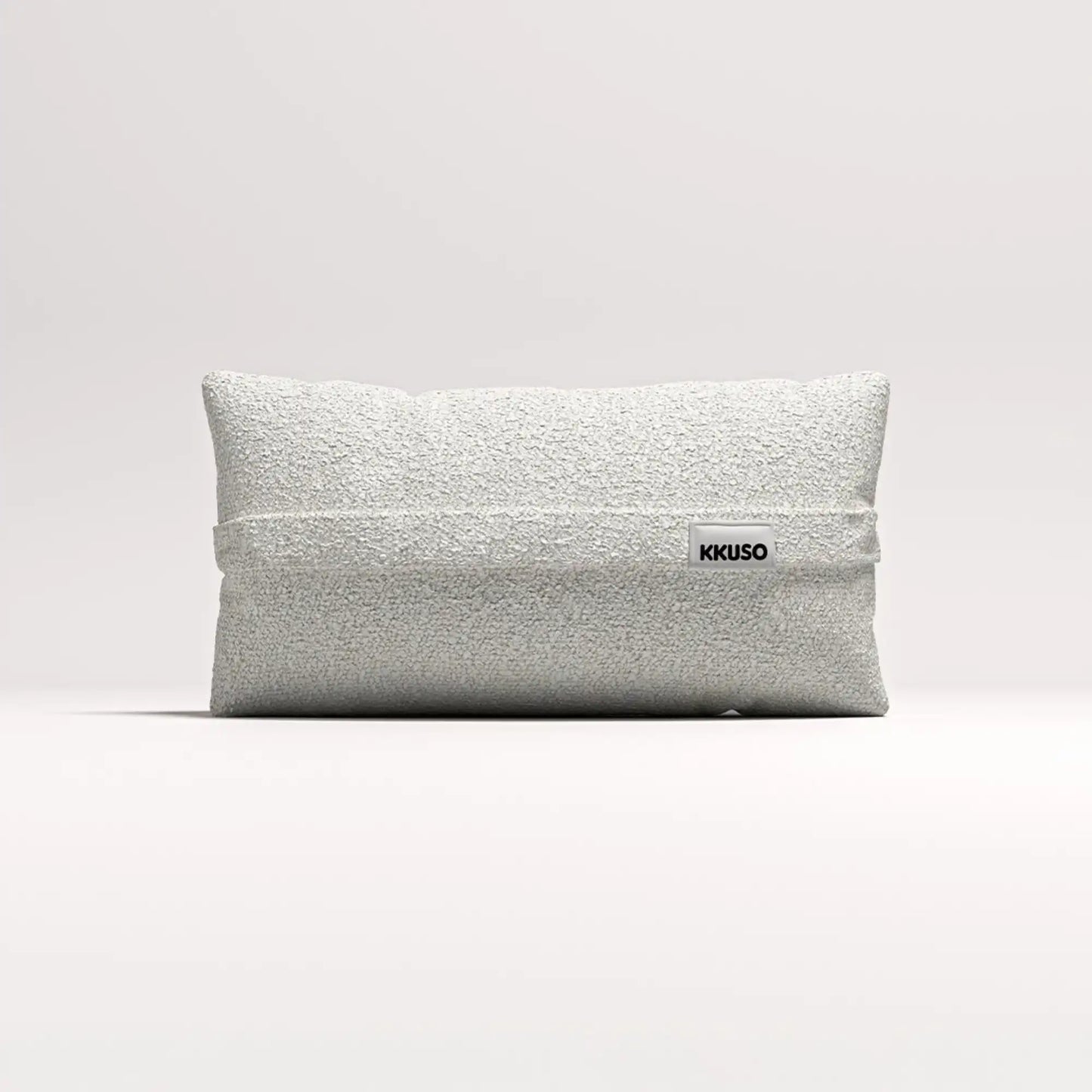 MOMO PILLOW - BOUCLE SNOW WHITE SMALL