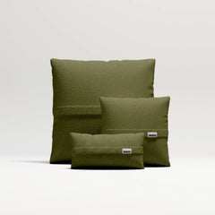 MOMO PILLOW - BOUCLE SOFT OLIVE SET 2 — Default Title