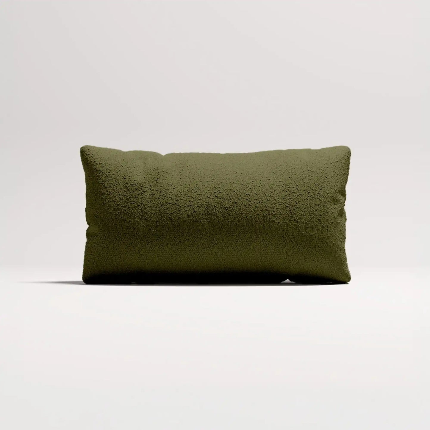 MOMO PILLOW - BOUCLE SOFT OLIVE SMALL
