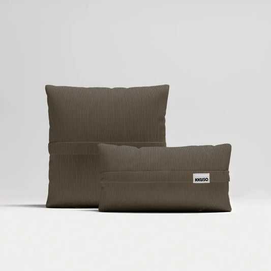 MOMO PILLOW - CORDUROY STONE TAUPE SET 1