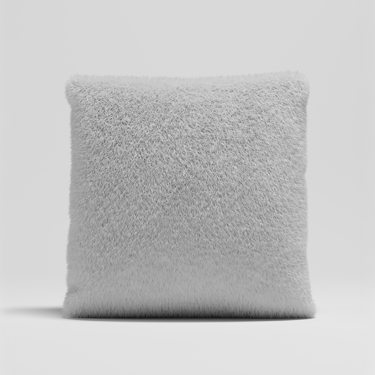 MOMO PILLOW - SOFT FUR IVORY CLOUD MEDIUM