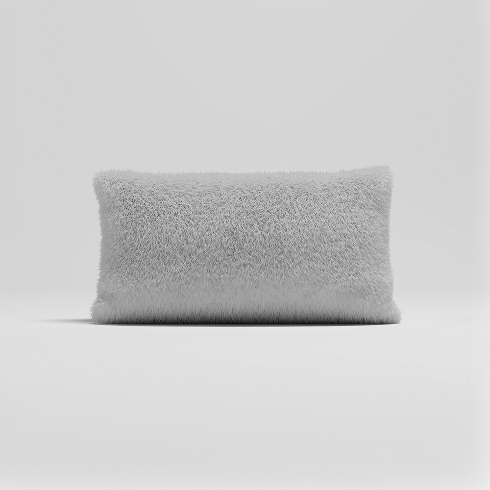 MOMO PILLOW - SOFT FUR IVORY CLOUD SMALL