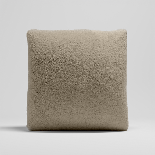 MOMO PILLOW - SOFT FUR WARM OAT LARGE
