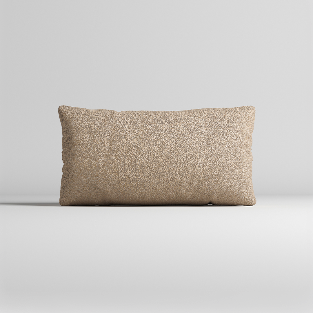 MOMO PILLOW - TEDDY FLEECE BEIGE SMALL