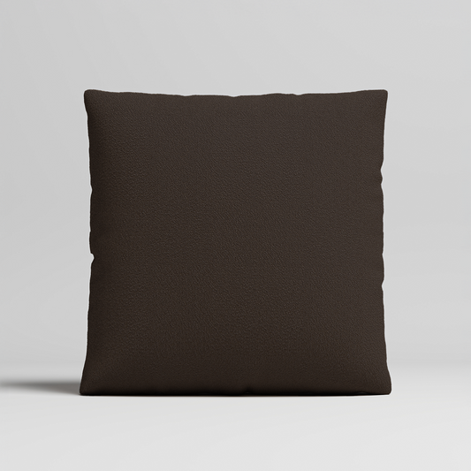 MOMO PILLOW - TEDDY FLEECE CHOCOLATE LARGE