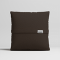 MOMO PILLOW - TEDDY FLEECE CHOCOLATE MEDIUM