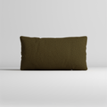 MOMO PILLOW - TEDDY FLEECE DARK OLIVE SMALL