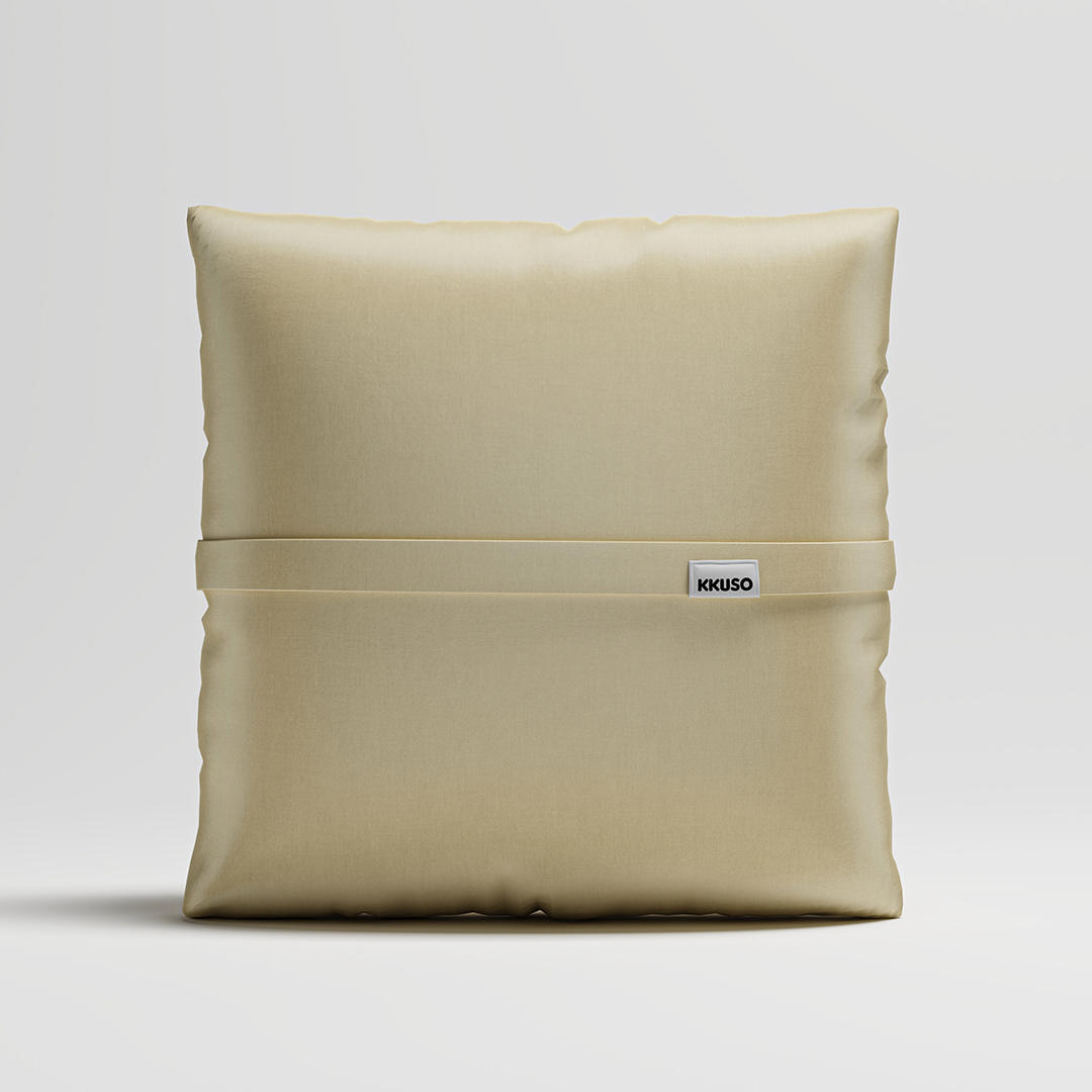MOMO PILLOW - VELVET CHAMPAGNE LARGE