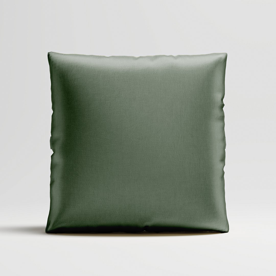 MOMO PILLOW - VELVET DEEP OLIVE LARGE