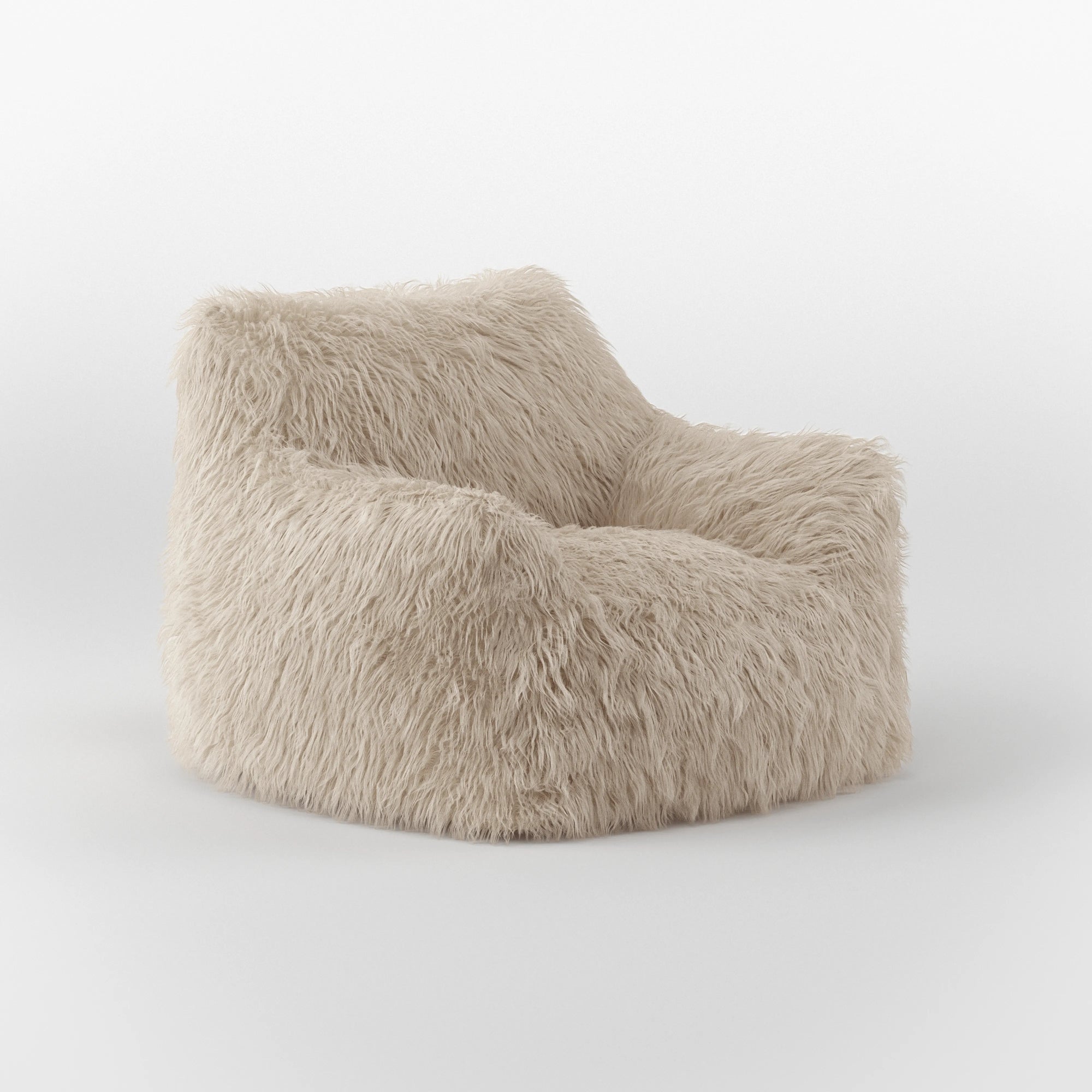 DODO LOUNGE CHAIR - FAUX FUR KKUSO.HOME