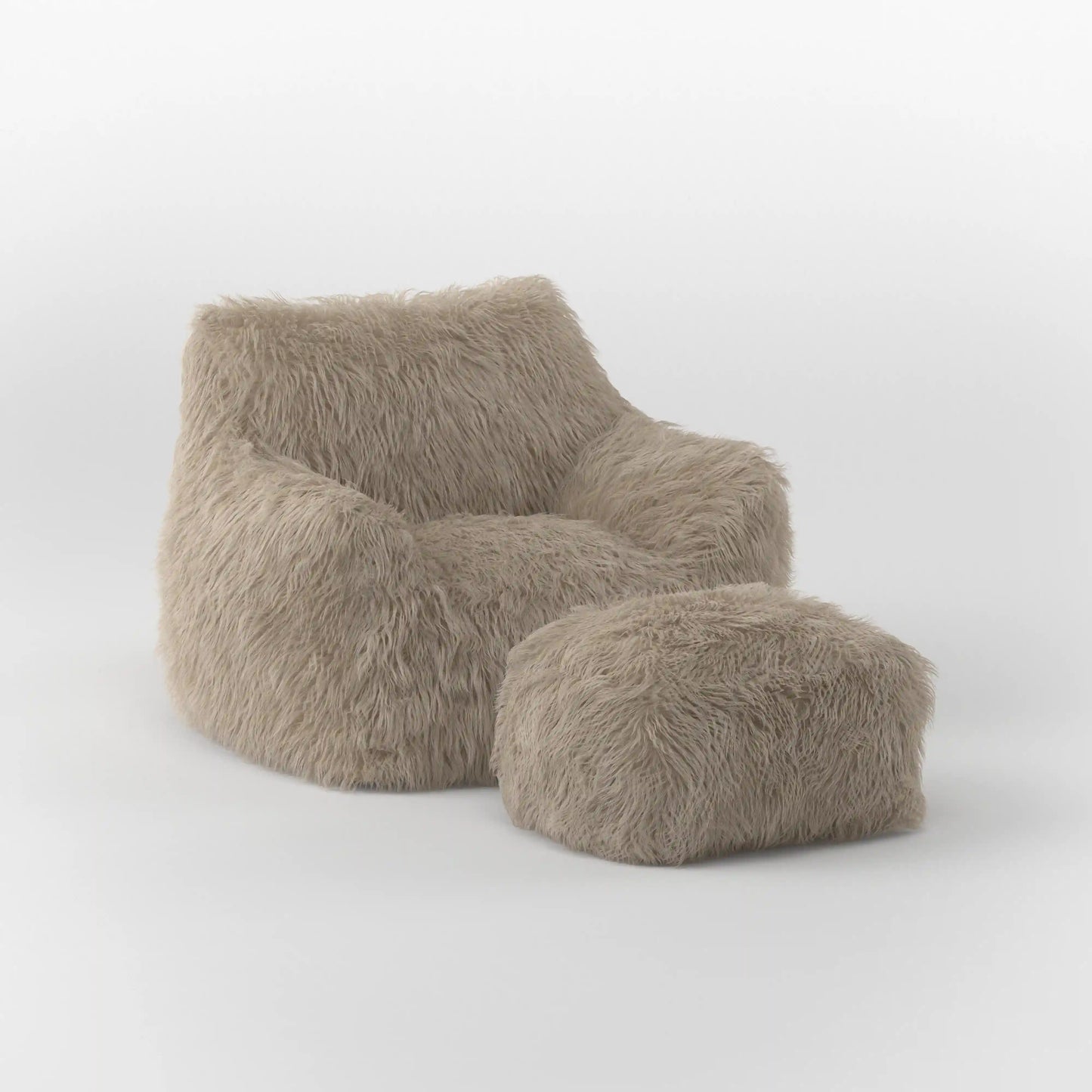 DODO LOUNGE CHAIR - FAUX FUR