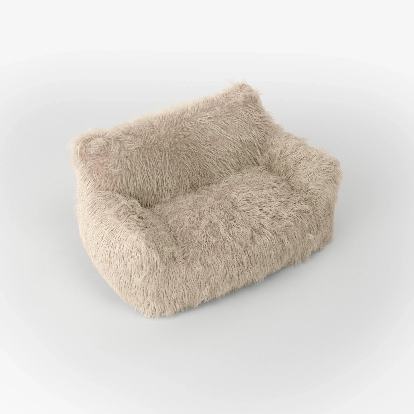 DODO TWO-SEATER LOUNGE - FAUX FUR