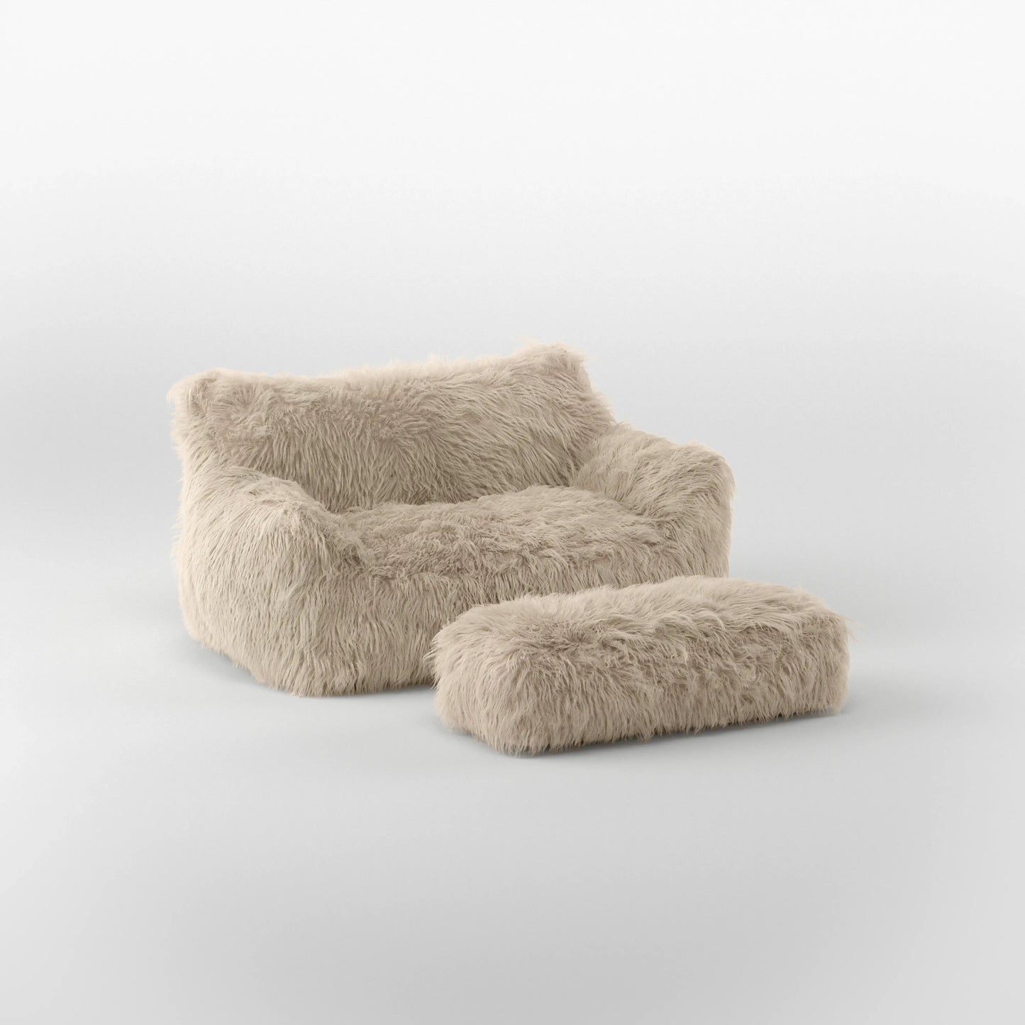 DODO TWO-SEATER LOUNGE - FAUX FUR