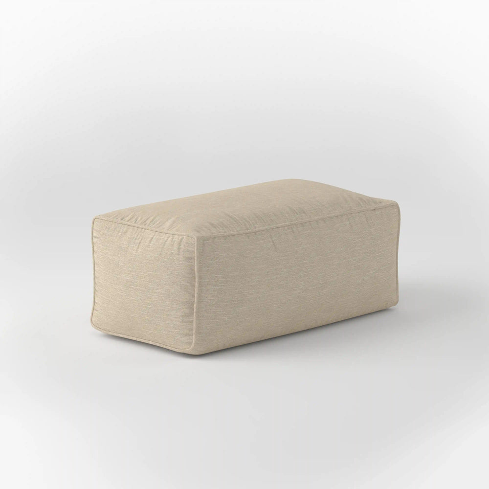 LEXIE RECTANGULAR OTTOMAN OUTDOOR KKUSO.HOME