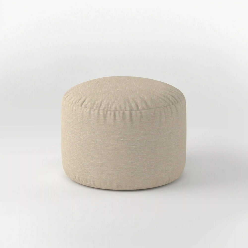 LEXIE ROUND OTTOMAN OUTDOOR KKUSO.HOME